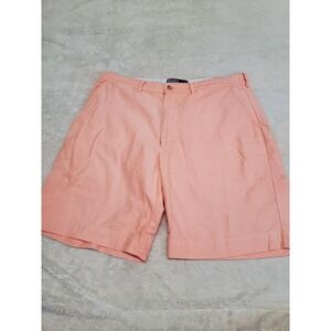 Polo Ralph Lauren Coral Peach Casual Cotton Shorts Men 36 Classic Summer Beach